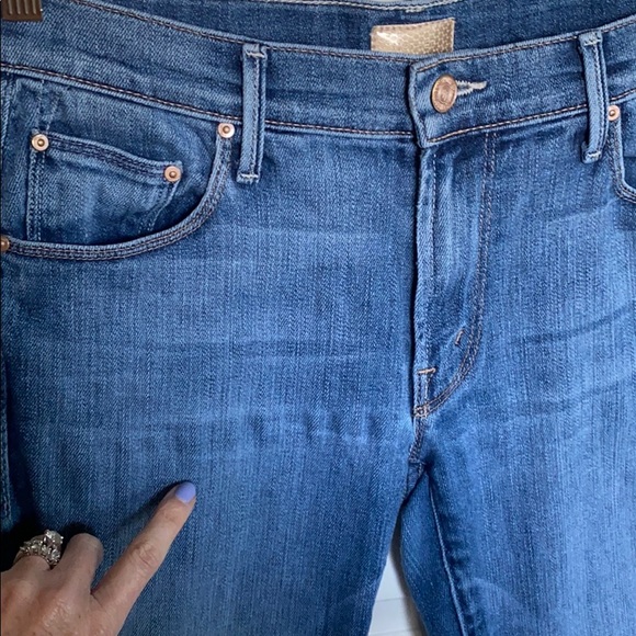 Mother jeans size 27 skinny not skinny - Picture 3 of 8